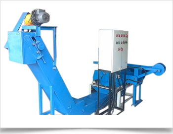 Chip  Conveyors with Chip Wringer